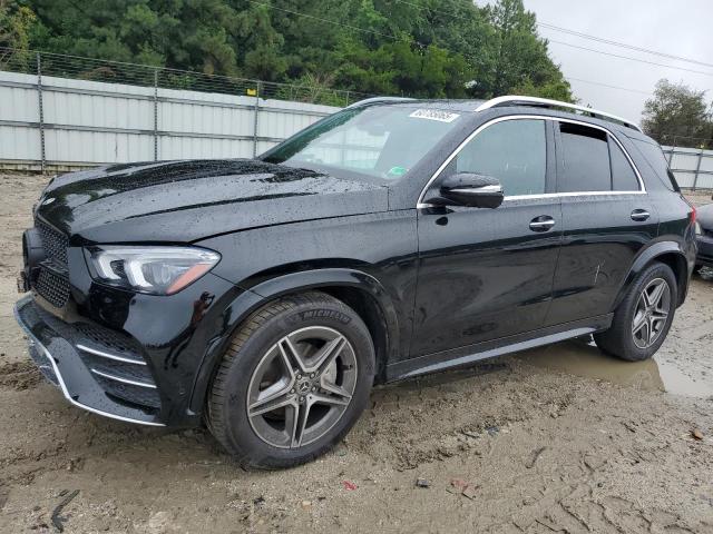 MERCEDES-BENZ GLE 350 4M 2021 black  gas 4JGFB4KB8MA518279 photo #1