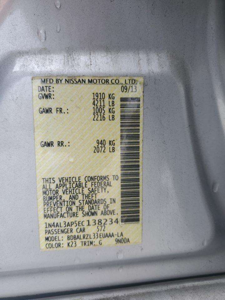 Nissan Altima 2.5 2014