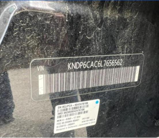 2020 KIA SPORTAGE S KNDP6CAC6L7656562