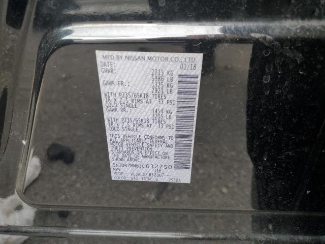 2018 NISSAN PATHFINDER - 5N1DR2MN6JC632750