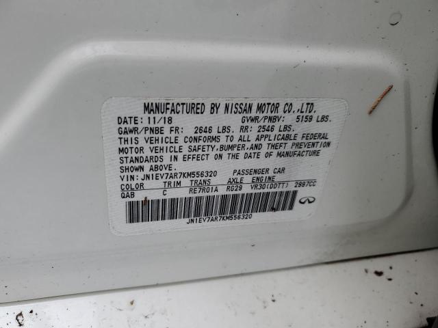 2019 INFINITI Q50 LUXE - JN1EV7AR7KM556320