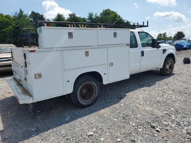 FORD F350 SUPER 2008 white 4dr ext gas 1FDWX36Y98ED93821 photo #4