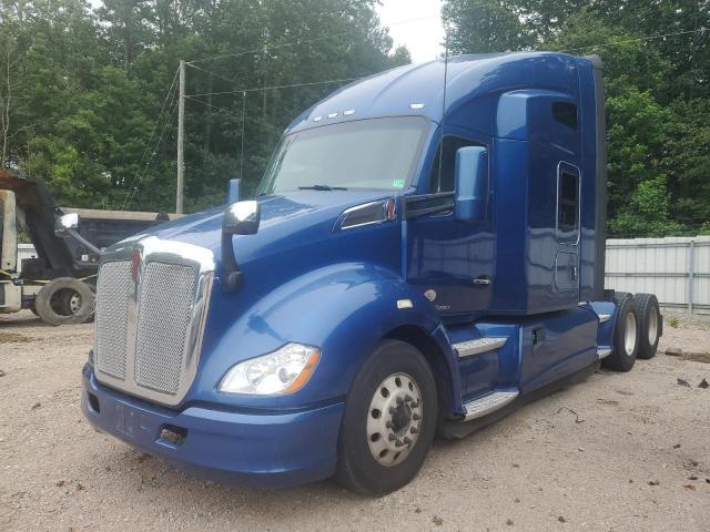 KENWORTH CONSTRUCTI 2018 blue  diesel 1XKYDP9X1JJ187894 photo #3
