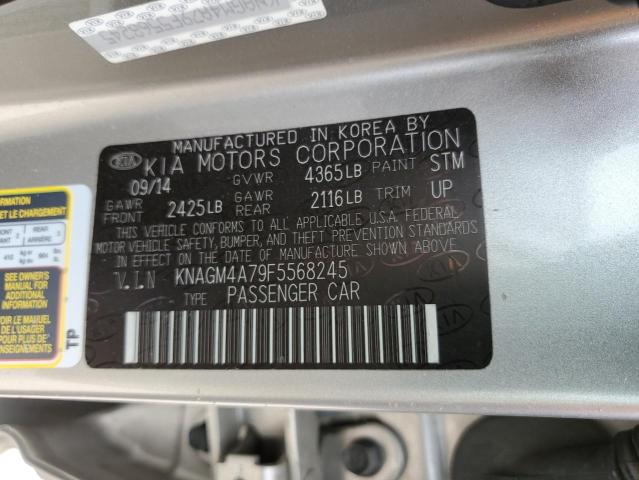 2015 KIA OPTIMA LX - KNAGM4A79F5568245