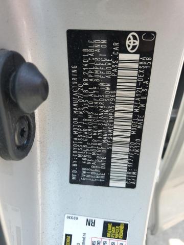 2021 TOYOTA COROLLA SE - 5YFS4MCE8MP057960