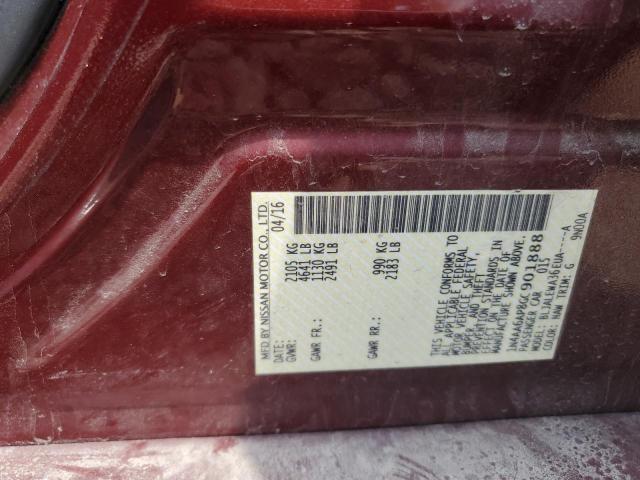 2016 NISSAN MAXIMA 3.5 - 1N4AA6AP8GC901888