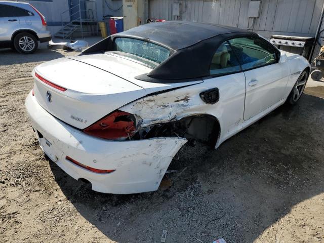 BMW 650 I 2009 white  gas WBAEB53599CX64121 photo #4