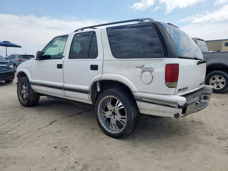 CHEVROLET BLAZER 1996 white 4dr spor gas 1GNCS13W4TK175011 photo #3
