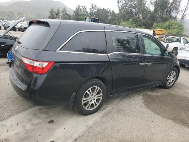 HONDA ODYSSEY EX 2012 black  gas 5FNRL5H62CB121462 photo #4