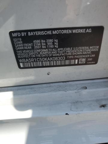 2019 BMW 330I - WBA5R1C50KAK08303
