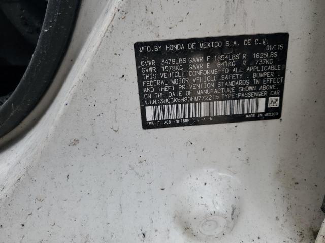 2015 HONDA FIT EX 3HGGK5H80FM772215