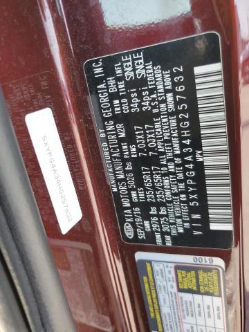 2017 KIA SORENTO LX - 5XYPG4A34HG257632