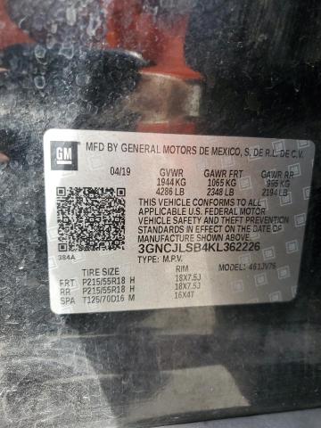 2019 CHEVROLET TRAX 1LT #3297141498