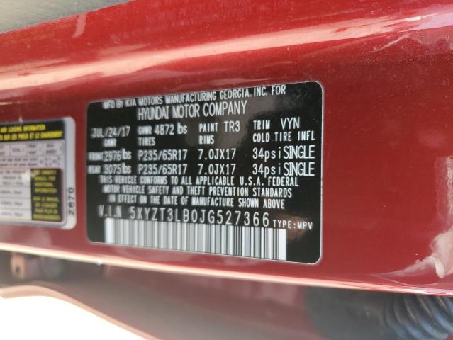 2018 HYUNDAI SANTA FE S - 5XYZT3LB0JG527366