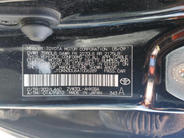 jtdkn3du6a1006289 - 2010 Toyota Prius - #60637595