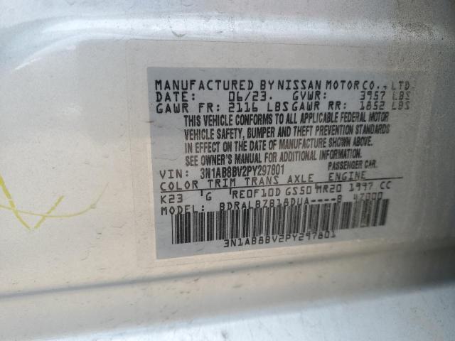 2023 NISSAN SENTRA S - 3N1AB8BV2PY297801