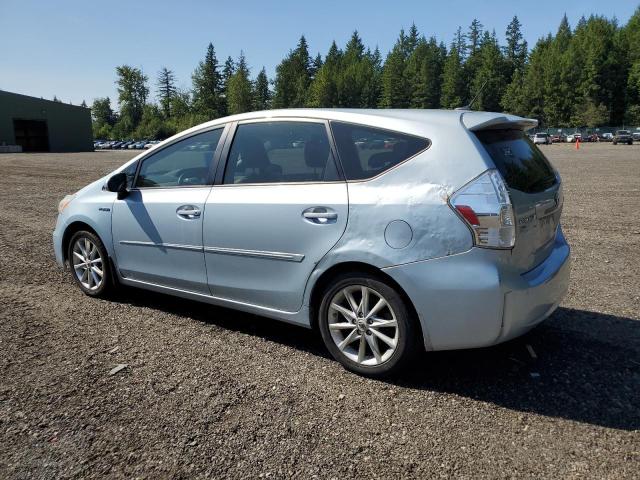 TOYOTA PRIUS V 2012 blue station hybrid engine JTDZN3EUXC3164672 photo #3