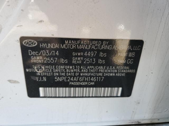 2015 HYUNDAI SONATA SE - 5NPE24AF6FH146117