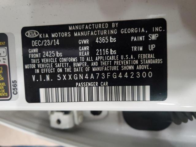 2015 KIA OPTIMA EX 5XXGN4A73FG442300