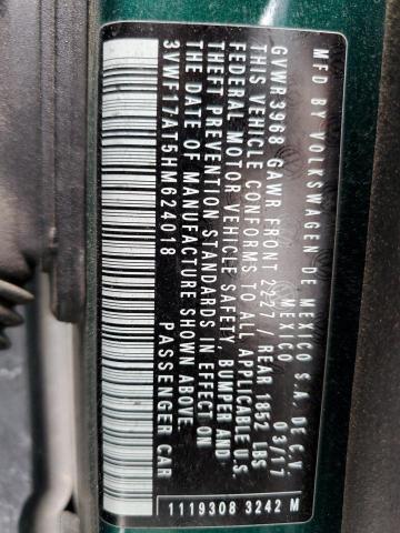 2017 VOLKSWAGEN BEETLE 1.8 - 3VWF17AT5HM624018