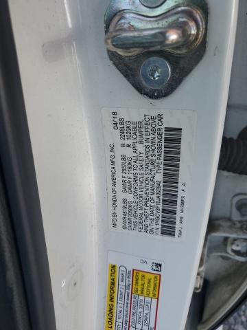 2018 HONDA ACCORD HYB 1HGCV3F10JA002943