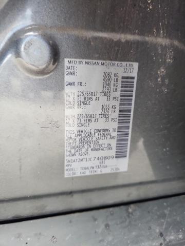 2018 NISSAN ROGUE S - 5N1AT2MT1JC740809