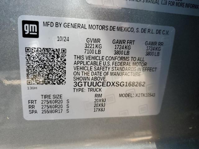 2025 GMC SIERRA K15 3GTUUCEDXSG168262