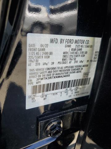 2022 FORD MUSTANG MA 3FMTK3R7XNMA24055