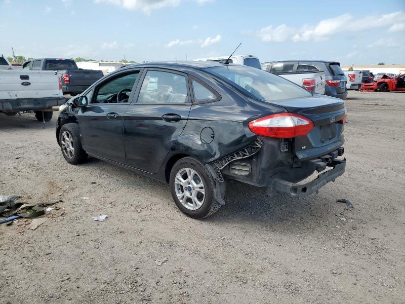 FORD FIESTA SE 2016 black sedan 4d gas 3FADP4BJ8GM149408 photo #3