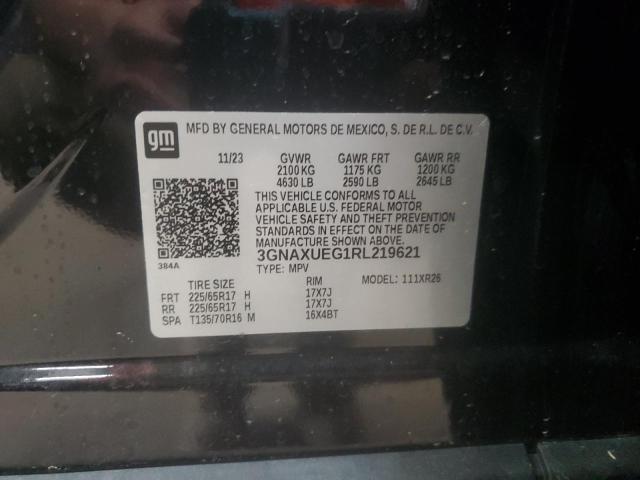 2024 CHEVROLET EQUINOX LT - 3GNAXUEG1RL219621