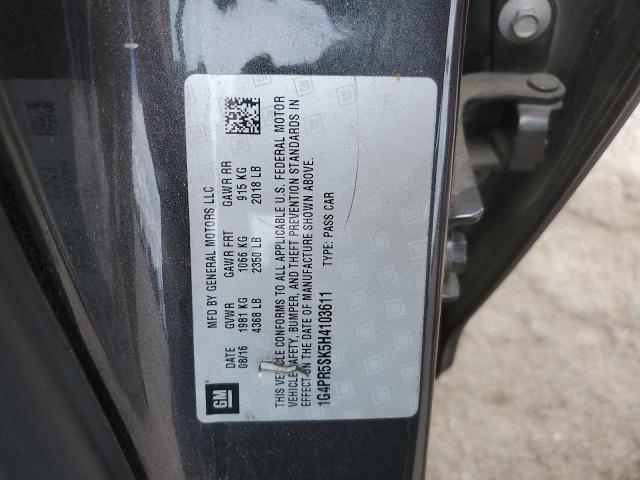 2017 BUICK VERANO SPO 1G4PR5SK5H4103611
