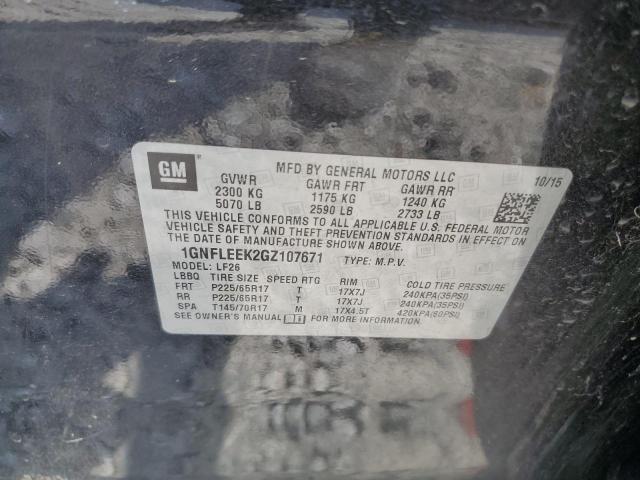 2016 CHEVROLET EQUINOX LS - 1GNFLEEK2GZ107671