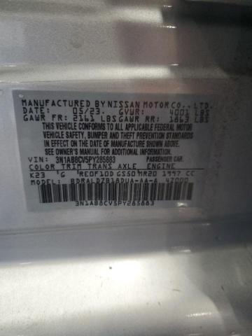 2023 NISSAN SENTRA SV - 3N1AB8CV5PY285883