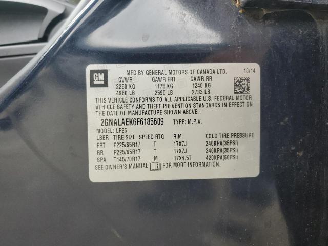 2015 CHEVROLET EQUINOX LS - 2GNALAEK6F6185609
