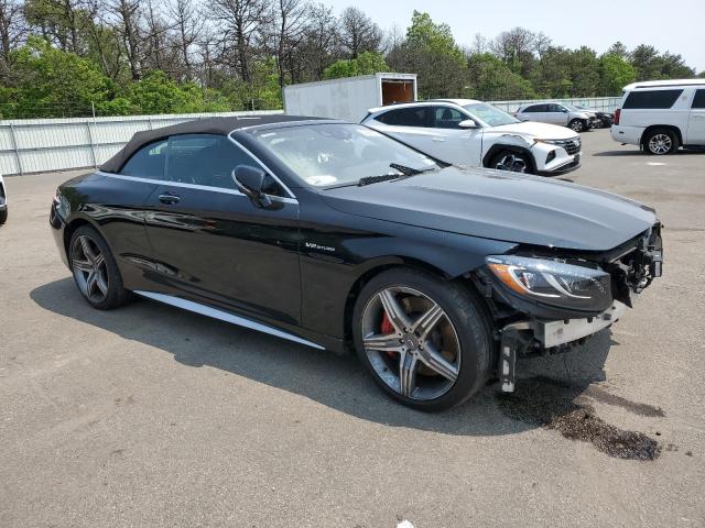 Vin: wddxk7jbxha021063, lot: 59236275, mercedes-benz s-class 63 amg 20174