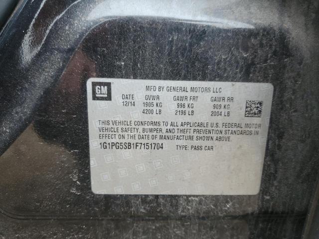 2015 CHEVROLET CRUZE LTZ 1G1PG5SB1F7151704