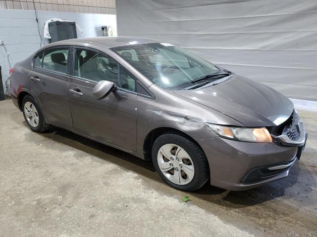 Vin: 2hgfb2f54dh593447, lot: 61640655, honda civic lx 20134