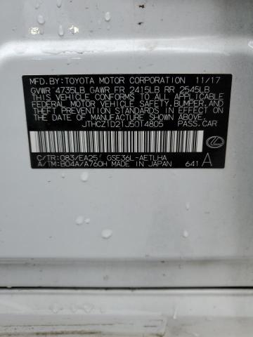2018 LEXUS IS 350 JTHCZ1D21J5014805