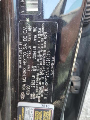 2020 KIA FORTE FE - 3KPF24AD7LE214315
