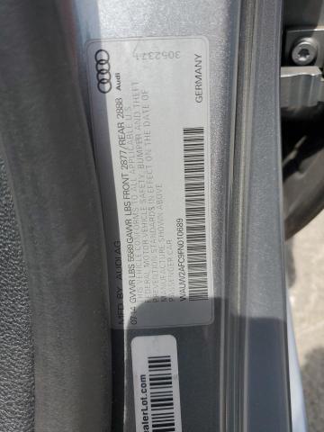 2015 AUDI S7 PREMIUM WAUW2AFC9FN010689
