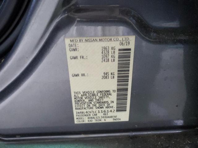 2020 NISSAN ALTIMA SR - 1N4BL4CV7LC116142