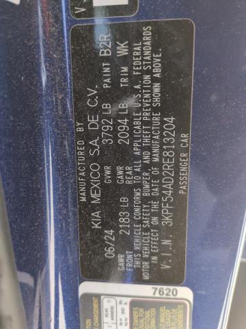 3KPF54AD2RE813204 2024 KIA FORTE