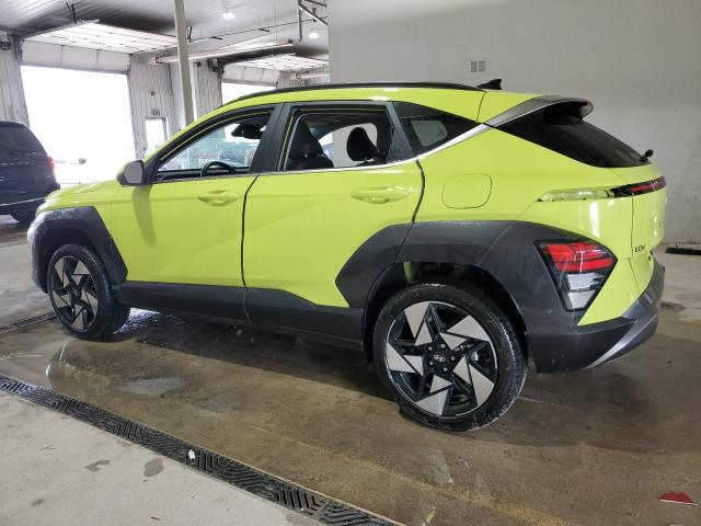 HYUNDAI KONA LIMIT 2024 green  gas KM8HECA34RU028268 photo #3