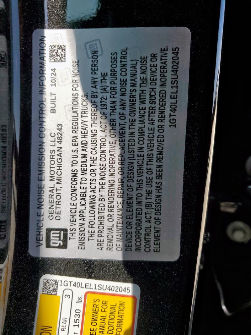 2025 GMC SIERRA DEN 1GT40LEL1SU402045