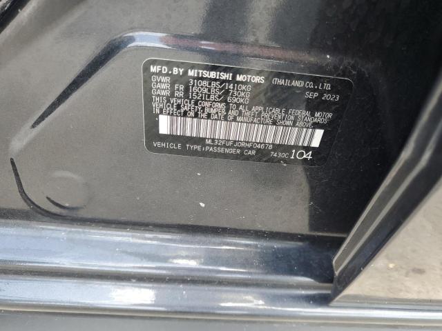 2024 MITSUBISHI MIRAGE G4 ML32FUFJ0RHF04678