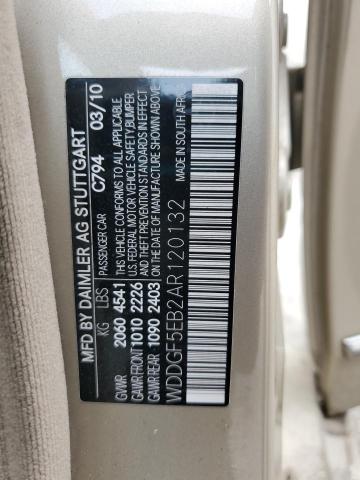 2010 MERCEDES-BENZ C 300 - WDDGF5EB2AR120132
