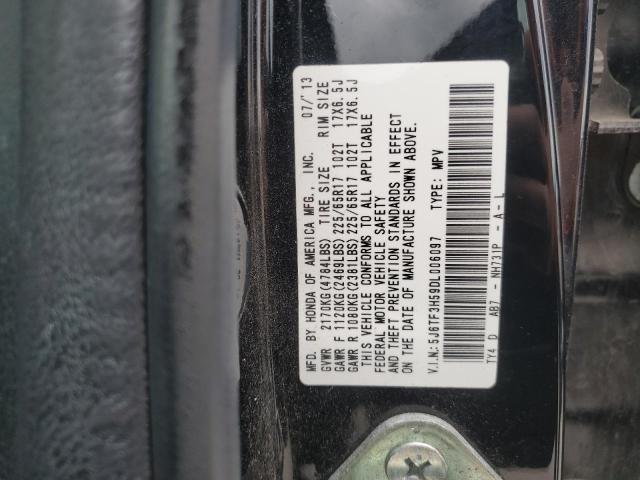 2013 HONDA CROSSTOUR - 5J6TF3H59DL006097