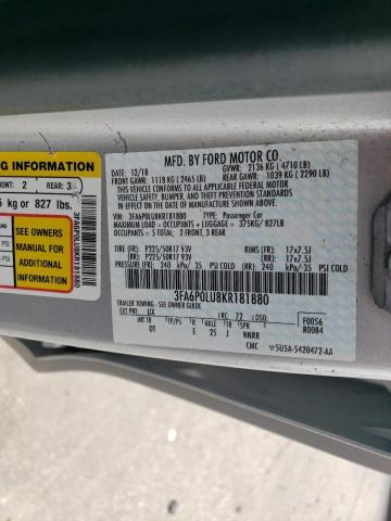 2019 FORD FUSION SE - 3FA6P0LU8KR181880