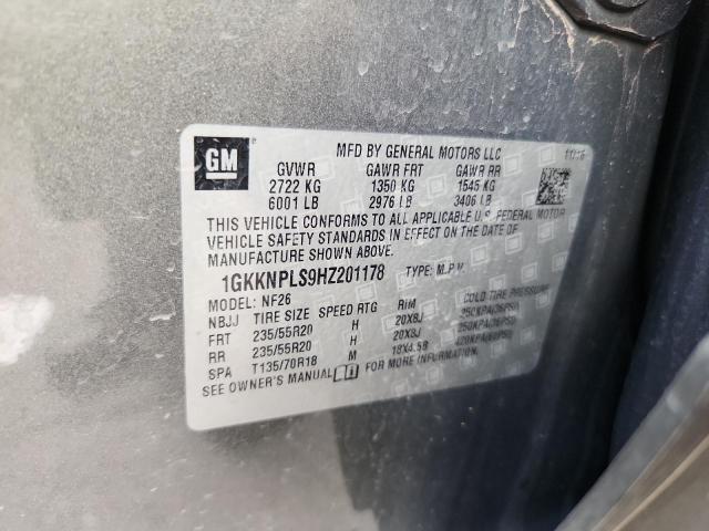 2017 GMC ACADIA DEN 1GKKNPLS9HZ201178