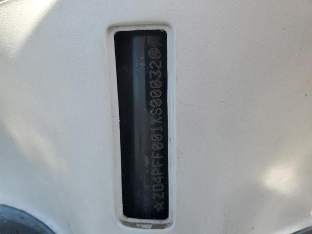 2000 APRILIA SCOOTER ZD4PFF001XS000320